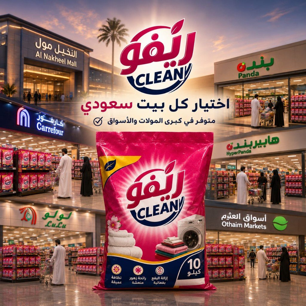 ريَفو كلين مسحوق غسيل 10 كجم